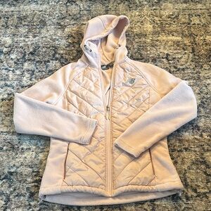 New Balance Blush Quilted Hoodie (Small)